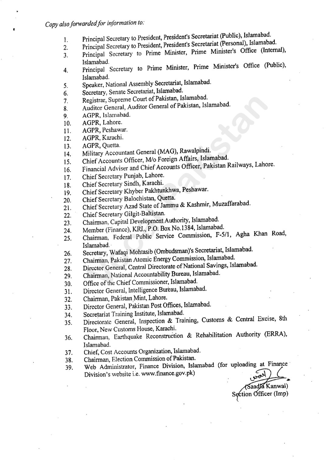 Revision of Conveyance Allowance to Disabled Employees Vocal Pakistan