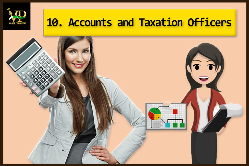 Accounting and taxation as a Government Job in Pakistan