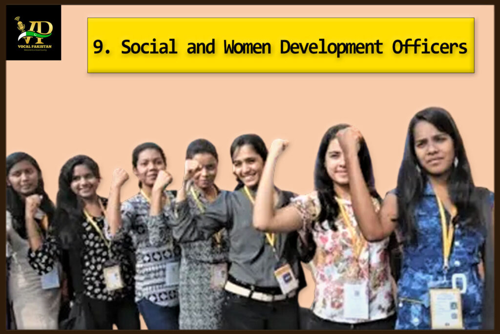 Social and Women Development as a Government Job in Pakistan