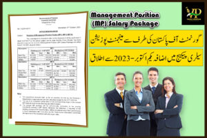 Revision of Management Position Scales (MP-I, MP-II, MP-III)
