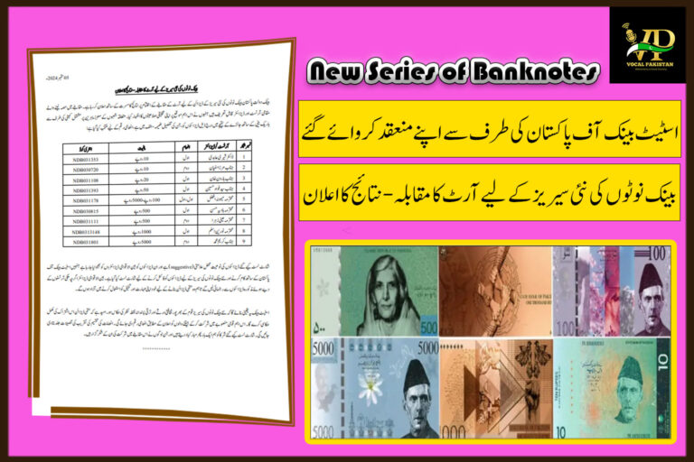 State Bank of Pakistan Unveils Art Competition Results for New Banknote Series Cultural Icons to Shine on Pakistan’s Currency