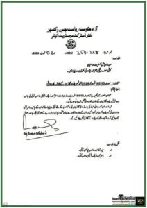 Action Against Unregistered Vehicles in Kotli–District Magistrate Notification Issued