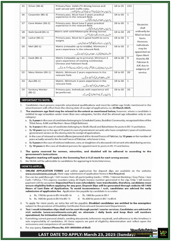 Ministry of Defence Jobs 2025 Announced–Apply Now!