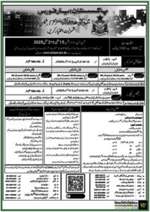 Latest PAF Jobs April–May 2025 for Teachers & Instructors–Apply Now for Government Jobs